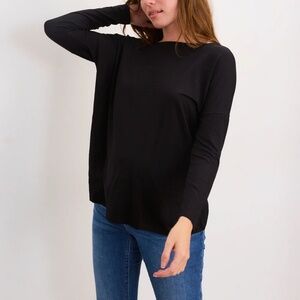 HATCH Maternity Black Perfect Longsleeve Tee Size Small